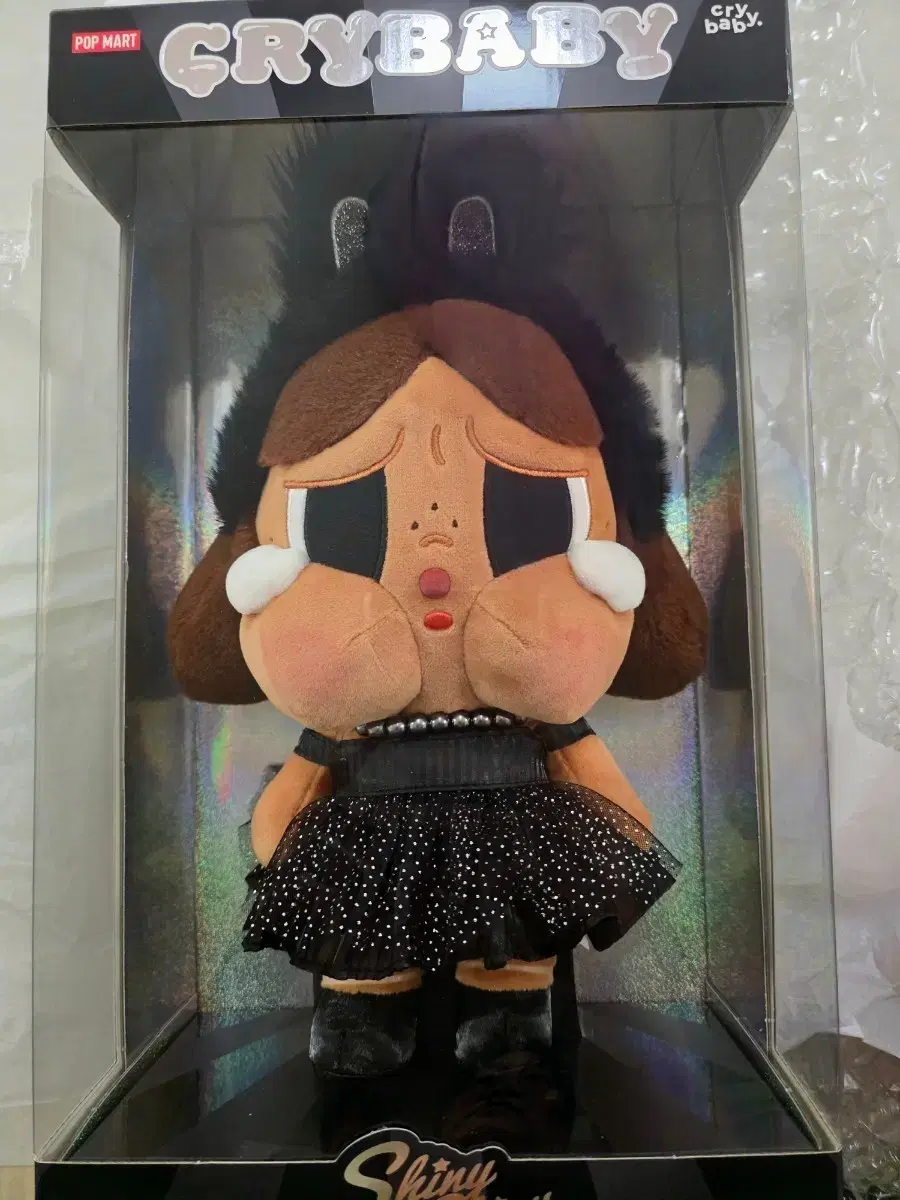 ポップマート クライベイビー シャイニーシャイニーシリーズ プラッシュ ブラック 楽天市場】【◇正規品◇】Pop Mart Crybaby Shiny Shiny Series